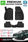 S-Dizayn Opel Insignia 3D Pro Havuzlu Paspas 2012-2017 A+ Kalite