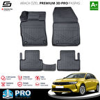 S-Dizayn Opel Astra L 3D Pro Havuzlu Paspas 2021 Üzeri A+ Kalite