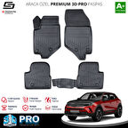 S-Dizayn Opel Mokka 2 3D Pro Havuzlu Paspas 2020 Üzeri A+ Kalite