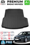S-Dizayn Skoda Octavia 3D Pro Bagaj Havuzu 2013-2020 A+ Kalite