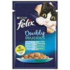 Felix Sardalya ve Somonlu 85 gr 26'lı Yetişkin Kedi Yaş Maması