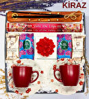 Lüks Kahve Fincanı , Tütsü Seti , Kokulu Mum , Kahve Hediye Seti , Türk Kahvesi