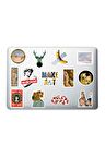 Art Sanat Dekoratif Laptop Notebook Tablet Telefon Sticker Set 018