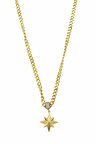 Kutup Yıldızı Zincir Kolye - Altın