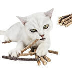TİNEKE Doğal Matatabi Kedi Çiğneme Çubuğu   10  Adet  15 mm Kalın