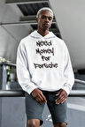 Need Money For Porsche Yazılı Unisex Oversize Hoodie