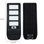 400w Güneş Enerjili Profesyonel Sokak Aydınlatması Uzaktan Kumandalı Sensörlü Led Projektör IP65