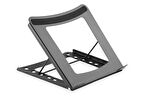 Katlanabilir Çelik Dizüstü Bilgisayar/Tablet Standı&lt;br&gt;
Foldable Steel Laptop/Tablet Stand with 5 Adjustment Positions