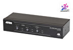 2 x 2 True 4K HDMI Matrix Switch with Audio De-Embedder