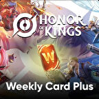 Honor of Kings Weekly Card Plus Global ve TR
