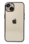Iphone 14 Plus Kılıf Lensli Silikon - Siyah