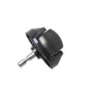 Roborock Q7 Max, Q7 Max Plus Uyumlu Siyah Yedek Tekerlek