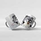  Baskılı Kupa Bardak Denizaltı Penguen - 4