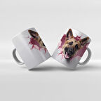 Baskılı Kupa Bardak Sevimli Köpekler - 17