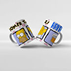 Baskılı Kupa Bardak The Simpsons Karakterleri - 10