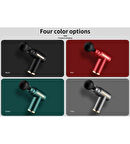 4 Başlıklı 6 Kademeli Titreşimli Şarjlı Mini Masaj Aleti