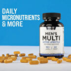 Rule 1 Men's Multivitamin Essential Minerals Superfood Digestive Enzymes Amino Acids Antioxidant 90