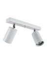 Rsylight Metal Dekoratif Mafsallı Modern Beyaz 2Li Spot Avize 