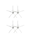 Roborock S6/S6 Pure Uyumlu Yedek Yan Fırça-4 Parça