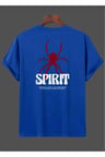 malkoçbey spirint baskılı oversize unisex basic t-shirt