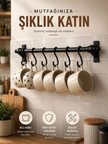 Metal borulu askı ve kanca