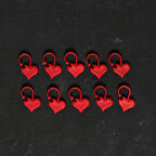 Addi Love 10 lu Kalp İlmek İşaretleyici - 407-7