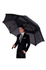 Çift Katmanlı Fiber Gövdeli Lüx Protokol Şemsiye 136 Cm