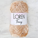 Loren Furry Bej El Örgü İpi - RF100