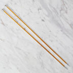 Loren Rythm 3mm Sarı Renkli Metal Örgü Şişi