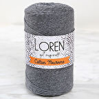 Loren Cotton Macrame Gri - R081 - 34358