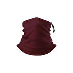 Kışlık Spor Unisex Bordo Polar Boyunluk Bordo Polar