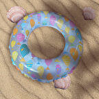 Wet Set Collectıon Şeffaf Deniz Huvuz Çocuk Simidi 51 Cm 3+yaş