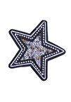 Aplike Ütü İle Yapışan Taşlı Yıldız Arma 5 cm