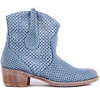 Sail Lakers - Kot Mavisi Deri Fermuarsız Kadın Yaz