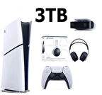 Sony Playstation 5 Slim Dijital 3TB+PS5 KAMERA +3D PLUS KULAKLIK