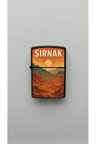 Şırnak Retro Vintage - Benzinli Siyah Çakmak (Magnet Hediye)