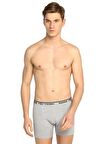 12 Adet Seher Yıldızı Gri Renk Elastan Boxer