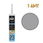 Selsil Yağmura Dayanıklı Silikonize Mastik GRİ 485 gr. - 1 Adet