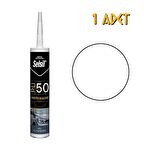 Selsil Poliüretan Mastik Yapıştırıcı PU50 BEYAZ 280 ml. - 1 Adet