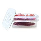 TUPPERWARE Serin Serin Kahvaltılık Şarküteri Servis Seti 4 Parça