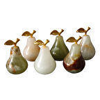 6'lı Meyve Seti - Armut ve Elma Seçenegiyle - 1,5 inç Boyutunda 