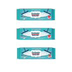 Freshmaker Karbonat ve Beyaz Sirke Katkılı Yüzey Yer Temizlik Mandallı Mop Havlusu - 50'li 3 Paket