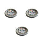 Roll-Up Kullan At Renkli Gri Parti Davet Plastik Tabak - 22 Cm. - 25 Adetlik 3 Paket