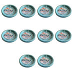 Roll-Up Kullan At Renkli Turkuaz Parti Davet Plastik Tabak - 22 Cm. - 25 Adetlik 10 Paket