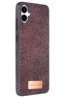 Onegif Galaxy A06 Bright Simli Kapak - Derin Mor