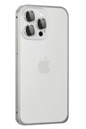 İphone 15 Metal Bumper Mat Kapak - Gri