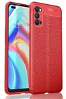 Newface Oppo Reno 4 Pro Kılıf Auto Focus Kapak - Kırmızı