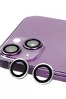 Newface Apple İphone 13 Mini Raze Metal Kamera Lens - Gümüş