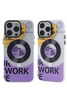 Newface Apple İphone  Pro Max Kılıf Apollo Magneticsafe Desenli Kapak - Apollo Şeffaf -