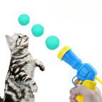 Peluş Top Atan İnteraktif Kedi Oyuncağı